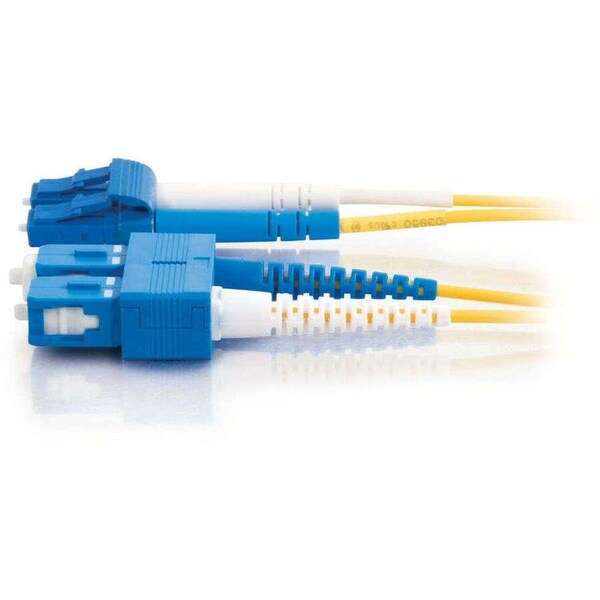 Legrand Fiber Optic Cables, 15M LC-SC 9/125 OS2 DPX SM LSZ - 34623