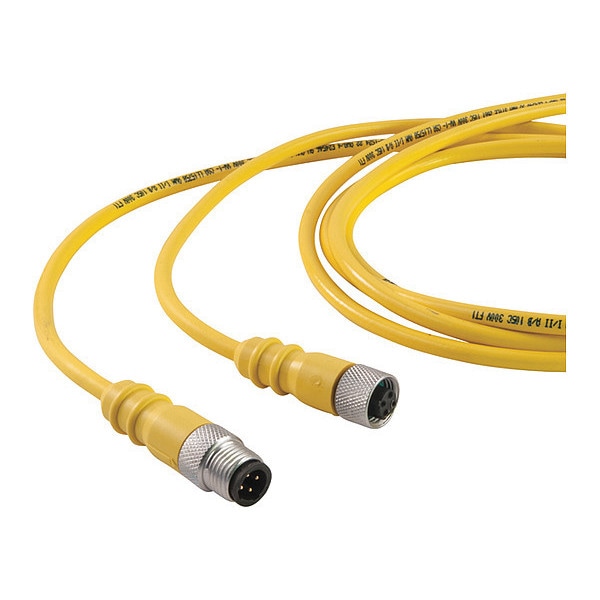 Remke Cordset, Dual Key, PVC, M/Fem, 6 Pole, 20 ft. - 206K0200T