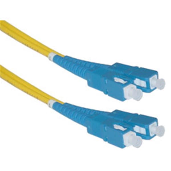 Cable Wholesale Fiber Optic Cable SC SC Singlemode Duplex 9-125 5 meter 16.5 foot - SCSC-01205