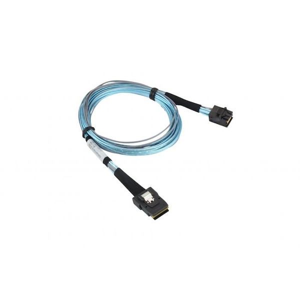 Supermicro 80cm Mini-SAS to Mini-SAS HD 30AWG Cable w/ SB - CBL-SAST-0507-01