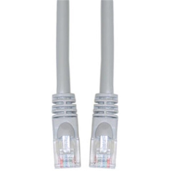 Cable Wholesale CableWholesale 10X6-02175 Cat5e Gray Ethernet Patch Cable  Snagless Molded Boot  75 foot - 10X6-02175