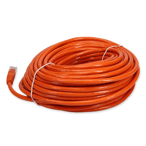 Add-On 100FT RJ-45 MALE TO RJ-45 MALE CAT6 STRAIGHT ORANGE UTP COPPER PVC PAT - ADD-100FCAT6-OE