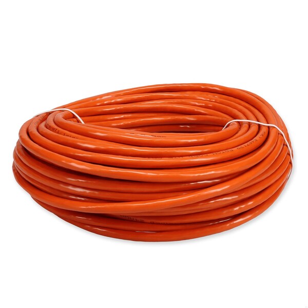 Add-On 100FT RJ-45 MALE TO RJ-45 MALE CAT6 STRAIGHT ORANGE UTP COPPER PVC PAT - ADD-100FCAT6-OE