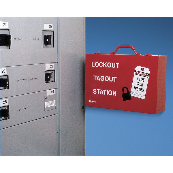 Panduit Power, Panel 37 Kit de Loto de 37 Piezas, Rd - PSL-KT-PWR
