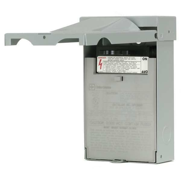 Interruptor de desconexión de aire acondicionado fusible Eaton, 240V CA, NEMA 3R - ACD222RNM-A2
