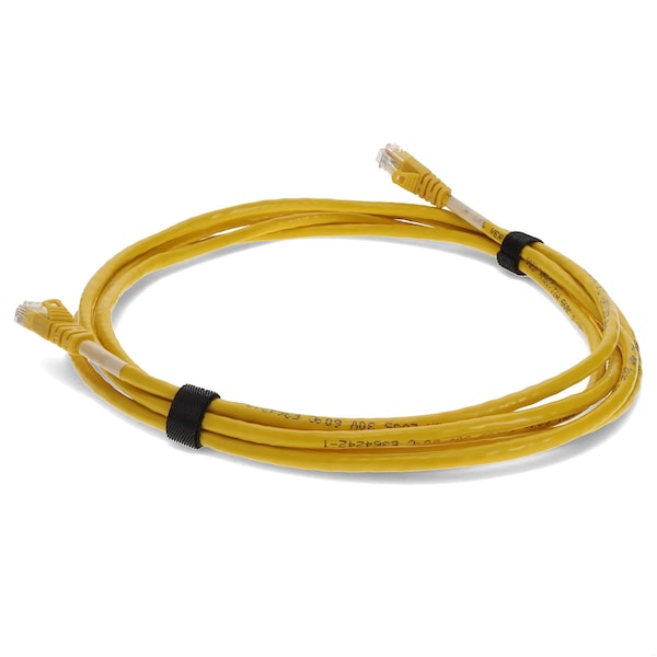 Add-On 3FT RJ-45 MALE TO RJ-45 MALE SHIELDED STRAIGHT YELLOW CAT6 STP COPPER - ADD-3FCAT6S-YW