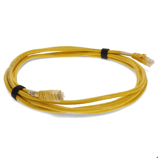 Add-On 3FT RJ-45 MALE TO RJ-45 MALE SHIELDED STRAIGHT YELLOW CAT6 STP COPPER - ADD-3FCAT6S-YW