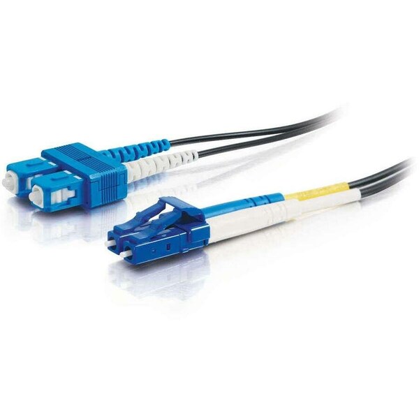 Cables de Fibra Óptica Legrand, 1M LC-SC 9/125 DPX OS1/2 SM FB - 33340
