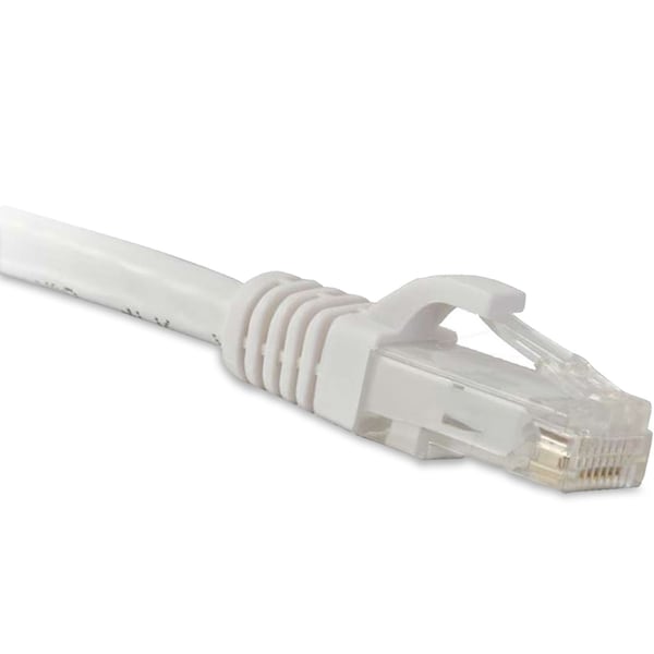 Enet Enet Cat6 White 20 Foot Patch Cable w/ Snagless Molded Boot (Utp) - C6-WH-20-ENC