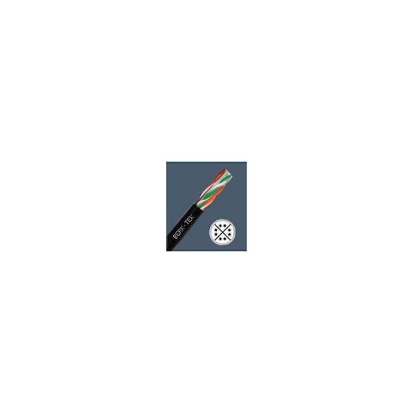 Berk-Tek 23-4P UTP SOL BC CAT 6 PE/PE, BLACK JKT FLOODED OUTDOOR, 1000FT - 10139885