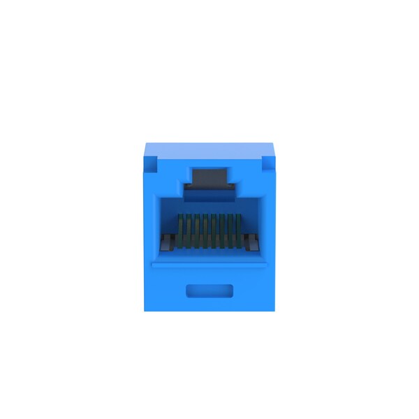 Panduit 24PK CAT6A UTP CABLE MINI COM 8 POS BLUE - CJ6X88TGBU-24