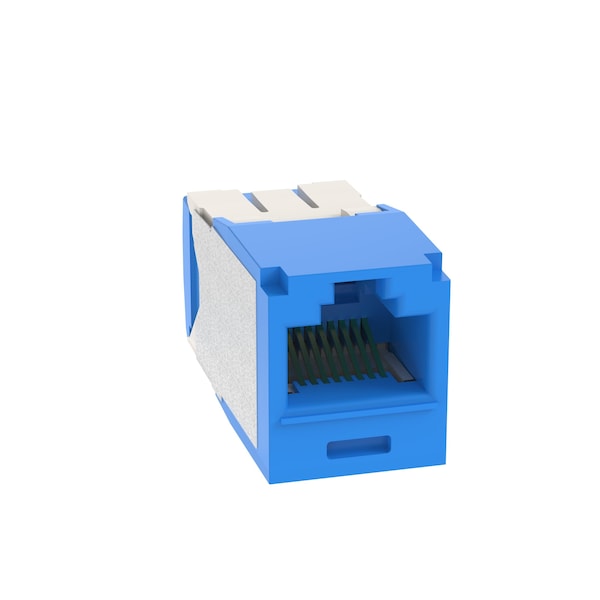 Panduit 24PK CAT6A UTP CABLE MINI COM 8 POS BLUE - CJ6X88TGBU-24