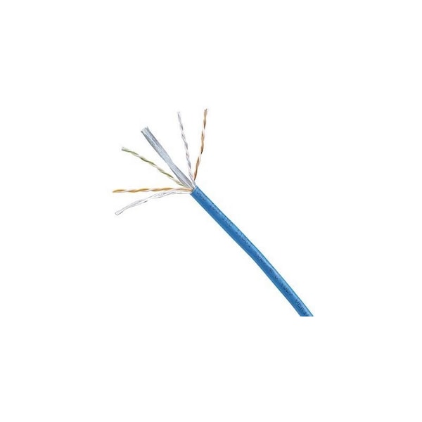 Panduit 23-4P UTP-CMR SOL BC CAT6 IP5, PE/PVC BLUE JKT, REELEX TX6000, 1000FT - PUR6004BU-W
