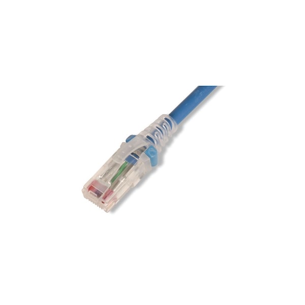 Siemon CBL ASSY MOD 26-4PR STRANDED, CAT6 T568A/B 10FT MC6, WHITE W/CLEAR BOOT - MC6-10-02