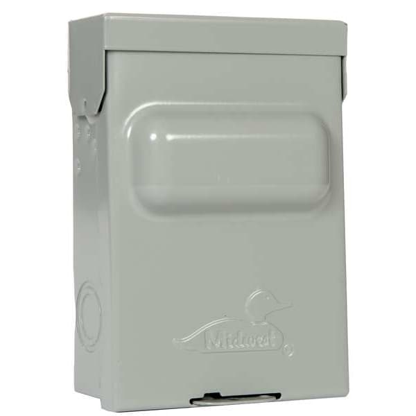 Interruptor de desconexión de aire acondicionado no fusible Ge, 240V AC, NEMA 3R - U065P010