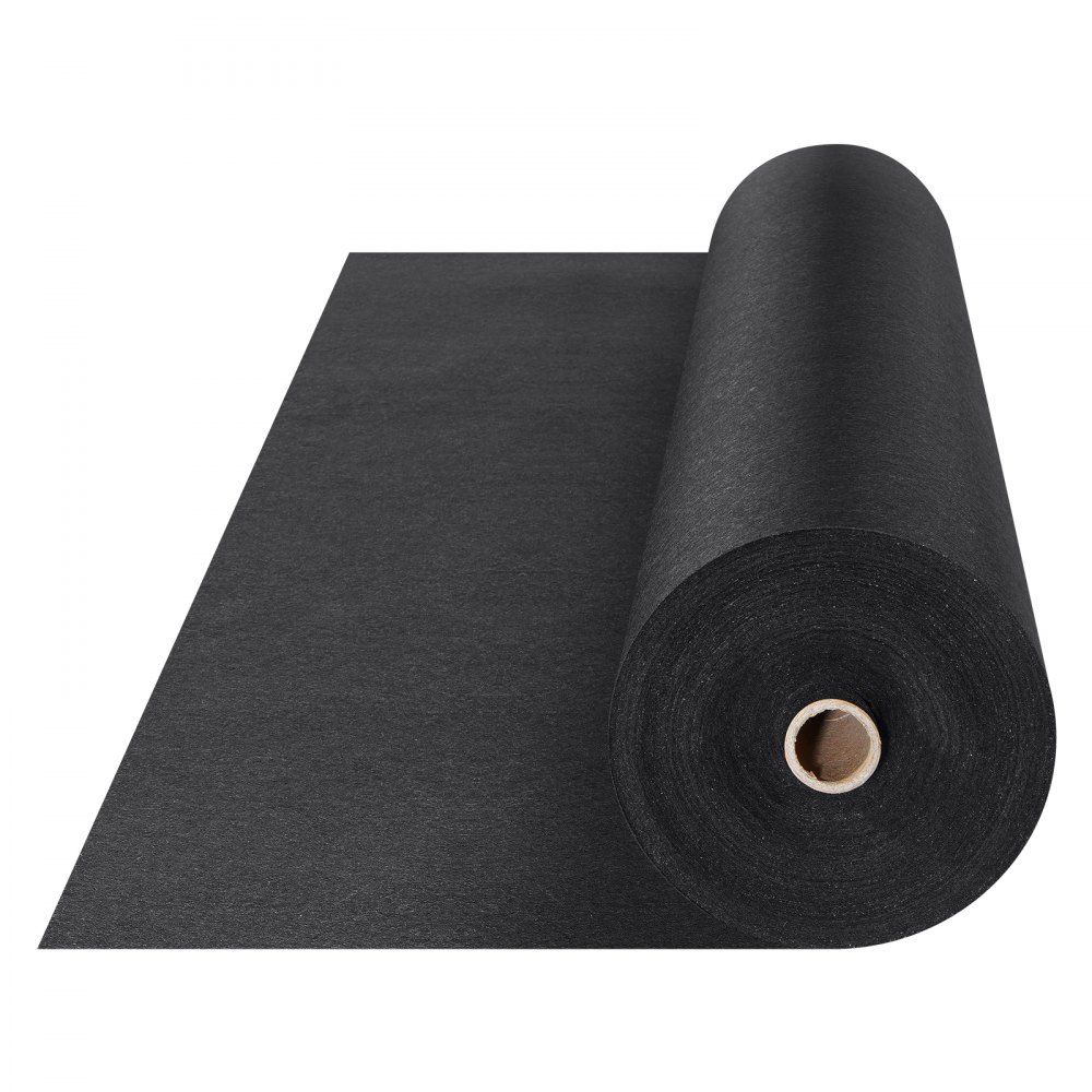 VEVOR Non-Woven Geotextile Fabric 4x100FT 8OZ Ground Cover Weed Control Fabric - WFB4100FT80A63RF2V0