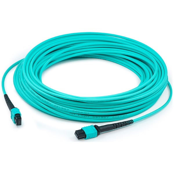 Adaptador MPO (Hembra) a MPO (Hembra) de 4M de 12 hebras Aqua Crossover - ADD-MPOMPO-4M5OM3