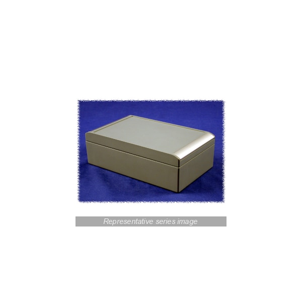Hammond Aluminum Electrical Enclosures, 7.87 in H, 4.72 in D, 9.06 in W, NEMA 1, 4, 4X, 12, 13, Clip On - R191-200-100