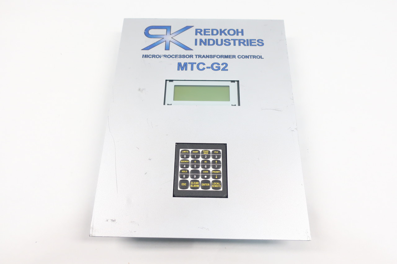 REDKOH INDUSTRIES RK1919-485 MTC-G2 MICROPROCESSOR TRANSFORMER CONTROL OPERATOR INTERFACE PANEL