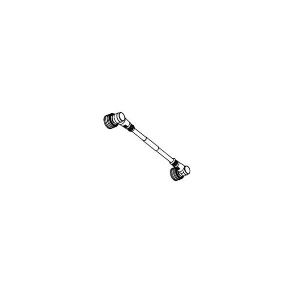Woodhead Micro-Change (M12) To Ultra-Lock (M12) Double-Ended Cordset, 4 Pole - EWWA06315M010