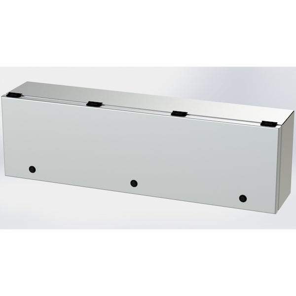 Saginaw Control & Engineering 304 Stainless Steel Electrical Enclosures, 9 in H, 6 in D, 30 in W, NEMA 3R, 4, 4X, 12, 13, Hinged - SCE-L9306ELJSS