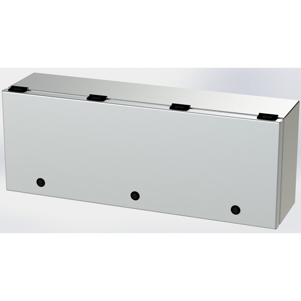 Saginaw Control & Engineering 304 Stainless Steel Electrical Enclosures, 9 in H, 6 in D, 24 in W, NEMA 3R, 4, 4X, 12, 13, Hinged - SCE-L9246ELJSS
