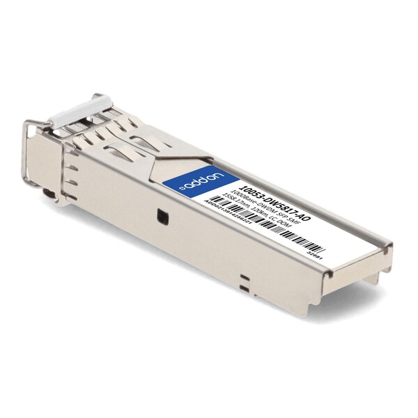 Add-On EXTREME NETWORKS 10053-DW5817 COMPATIBLE TAA COMPLIANT 1000BASE-DWDM SFP T - 10053-DW5817-AO