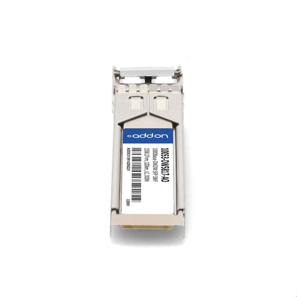 Add-On EXTREME NETWORKS 10053-DW5817 COMPATIBLE TAA COMPLIANT 1000BASE-DWDM SFP T - 10053-DW5817-AO