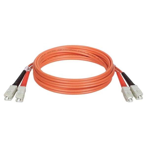 Tripp Lite Fiber Optic Patch Cord, SC/SC, 1m, Orange - N306-003