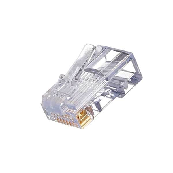 Dyno DYNO: Network Cable-Cat6 EZ Pass RJ45 Connector , Gold plated , 50 pieces. unit price - DYN-900120
