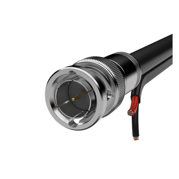 Bzbgear 1080P FHD 25ft 75-ohm Premade Shielded SDI with DC Siamese Cable - BG-CAB-SDIS25