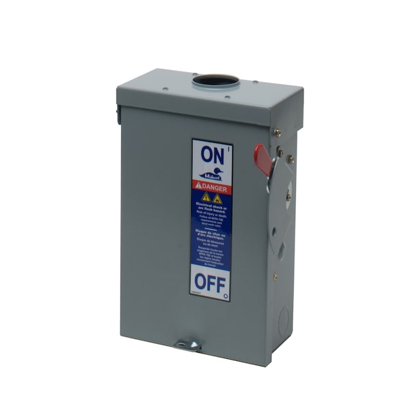 Midwest Electric GD Disc, 3P sin fusibles Typ3R 240V, 30A - TGN3321R