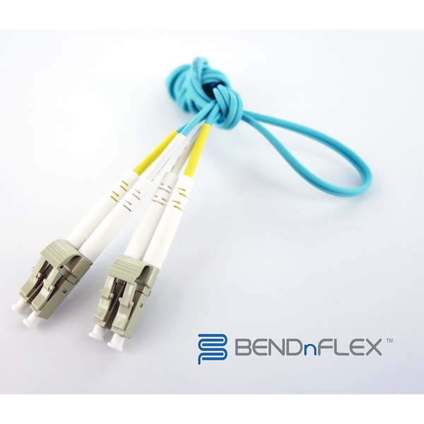 Axiom Axiom Lc/Lc Bendnflex Om4 50/125 Lszh Bend Insensitive Fiber For Hp 5M - QK734A-AX