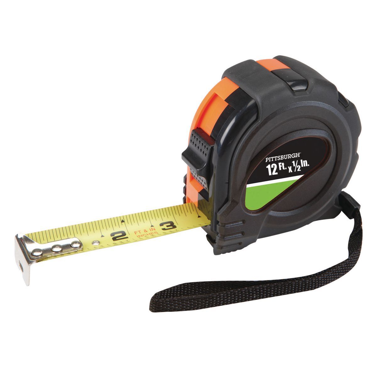 Cinta métrica QuikFind de 12 pies x 1/2 pulgadas con carcasa de ABS - 62464 en Pittsburgh