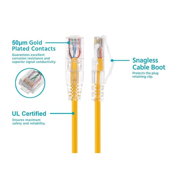 Legrand Fiber Optic Cables, QS 20M LC ST 62.5 3.0 DPX PVC - 13541