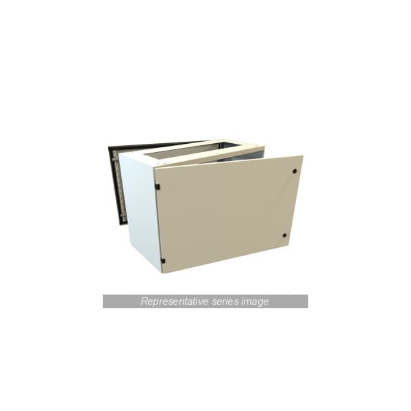 Hammond Steel Electrical Enclosures, 26 in H, 18 in D, 48 in W, NEMA 3R, 4, 12, Hinged - 2CLB264818