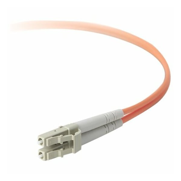 Belkin Cable, Fiber, Lc/Lc, 2M, Lo Multimode, Aqua, 50/125, Om4 - F3F004-02M