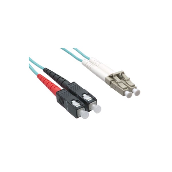 Axiom Axiom Lc/Sc Om4 Fiber Cable 5M - LCSCOM4MD5M-AX