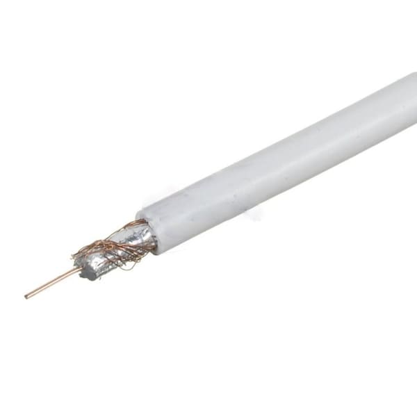 American Imaginations 12000 in. Plastic White RG6 Coaxial Cable - AI-37756