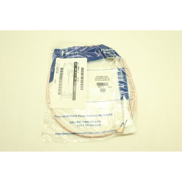 Johnson 415-0061-036 Str Sma Plug To Str N Plug Cordset Cable - 415-0061-036