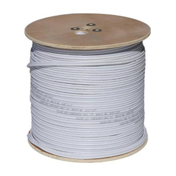 Spt Security Systems SPT Security Systems 90S-1000W 1000 ft. RG59 Siamese Coaxial & Power Cable; White - 90S-1000W