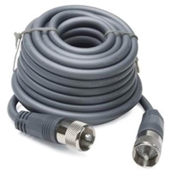 Astatic Astatic 8X9 9 ft. Pre-Made RG8X Mini Gray Coaxial Cable - 8X9