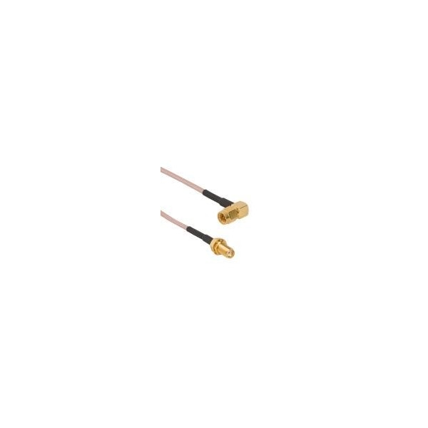 Rf Rf Cable Assemblies Sma St Bh Jk To R/A Plug Rg316U Db 12In - 135111-03-12.00