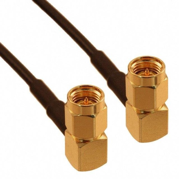Rf Rf Cable Assemblies Sma R/A Plg To R/A Plug Rg-174/U 12In - 135104-02-12.00