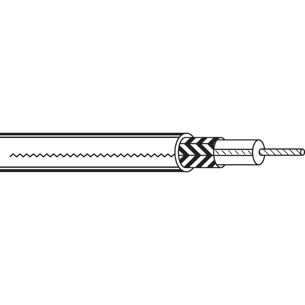 Belden M17/94-RG179 30 STR SCCS TFE, 95% SPC BRD SHD FEP JKT BRN, 1000FT - 83264 0011000