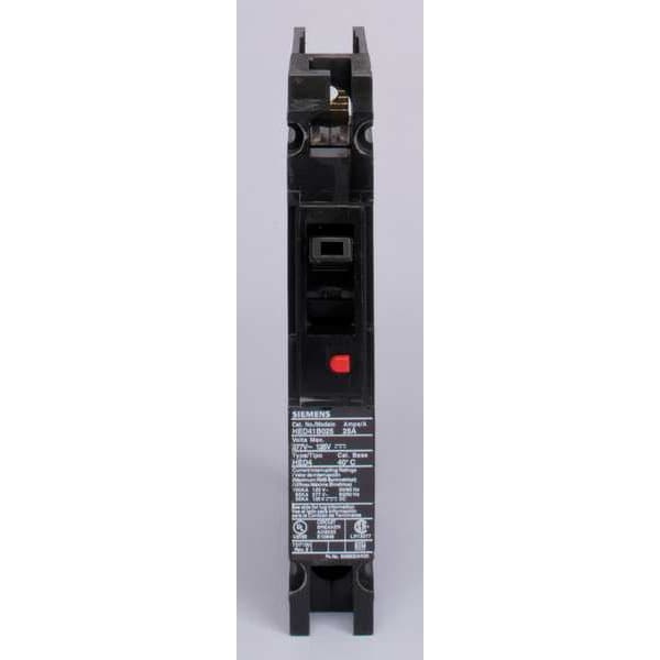 Siemens Molded Case Circuit Breaker, HED4 Series, 25A, 1 Pole, 277V AC, 65kA at 277V AC - HED41B025