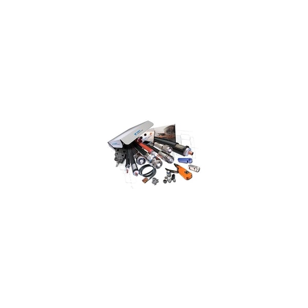 Times Microwave Systems 0.038" STR BCCAI FPE TNC, BRD+FOIL PE JKT 50 OHM, ULTRA-FLEX - LMR-195-UF
