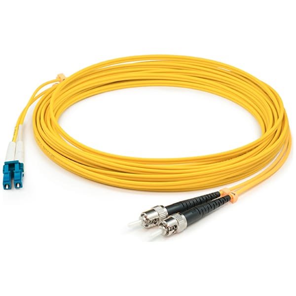 Add-On Addon 1M St (Macho) a Lc (Macho) Amarillo Os2 Fibra Óptica Dúplex Ofnr - ADD-ST-LC-1M9SMF-TAA
