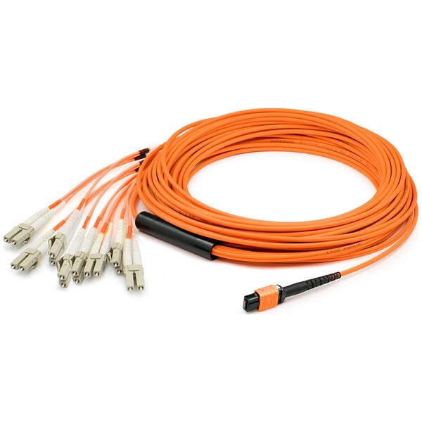 Add-On This Is A 9M Mpo (Female) To 8Xlc (Male) 8-Strand Orange Riser-Rated - ADD-MPO-4LC9M6MMF