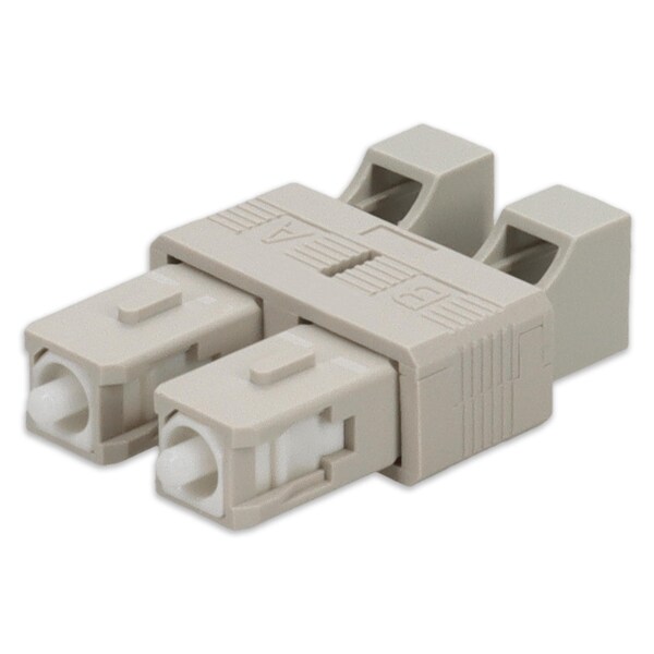 Add-On Addon Sc Male To Lc Female Mmf Om3 Duplex Fiber Optic Adapter - ADD-ADPT-SCMLCF3-MD